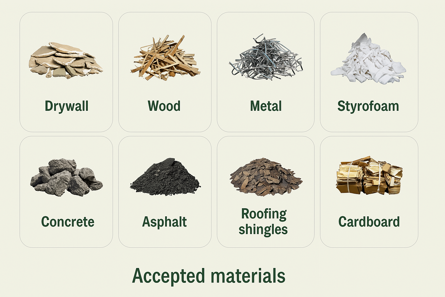 Accepted Materials - Seattle